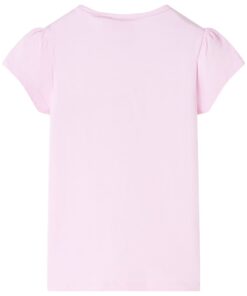 Kindershirt 140 lichtroze