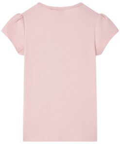 Kindershirt 140 lichtroze