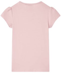 Kindershirt 140 lichtroze