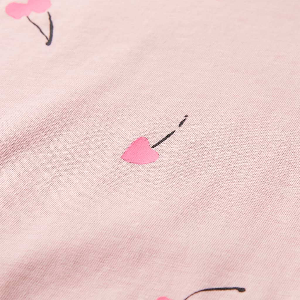 Kindershirt 140 lichtroze - Image 4