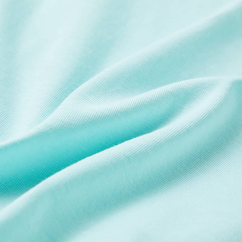 Kindershirt 140 lichtzeeblauw - Image 7