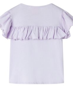 Kindershirt 140 lila