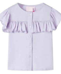 Kindershirt 140 lila