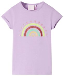 Kindershirt 140 lila