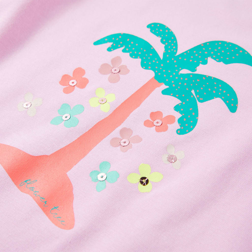 Kindershirt 140 lila - Image 4