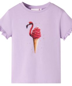 Kindershirt 140 lila