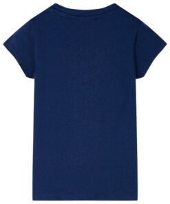 Kindershirt 140 marineblauw