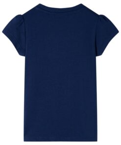 Kindershirt 140 marineblauw