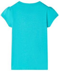 Kindershirt 140 mintkleurig