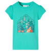 Kindershirt 140 mintkleurig