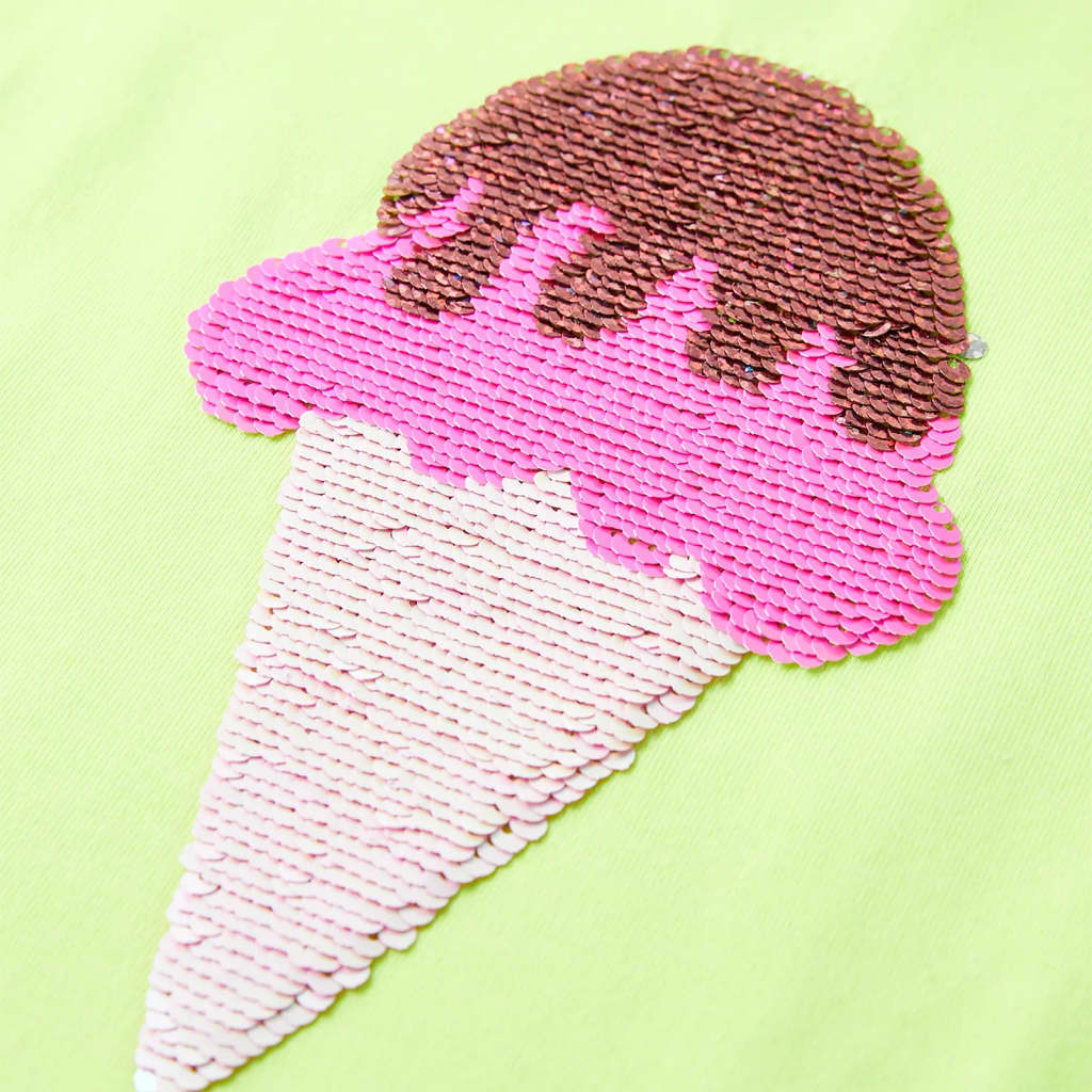 Kindershirt 140 neongeel - Image 4