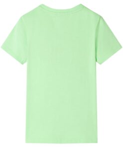 Kindershirt 140 neongroen