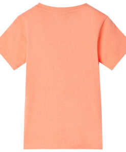 Kindershirt 140 neonoranje