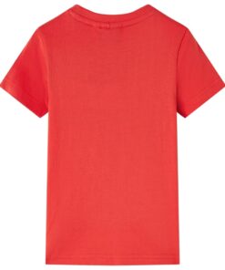 Kindershirt 140 rood