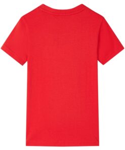 Kindershirt 140 rood