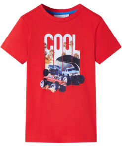 Kindershirt 140 rood