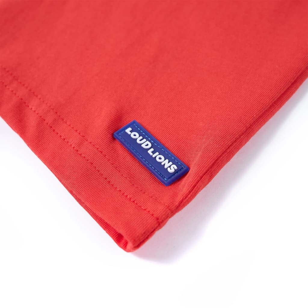 Kindershirt 140 rood - Image 5