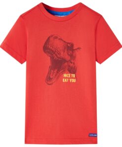 Kindershirt 140 rood