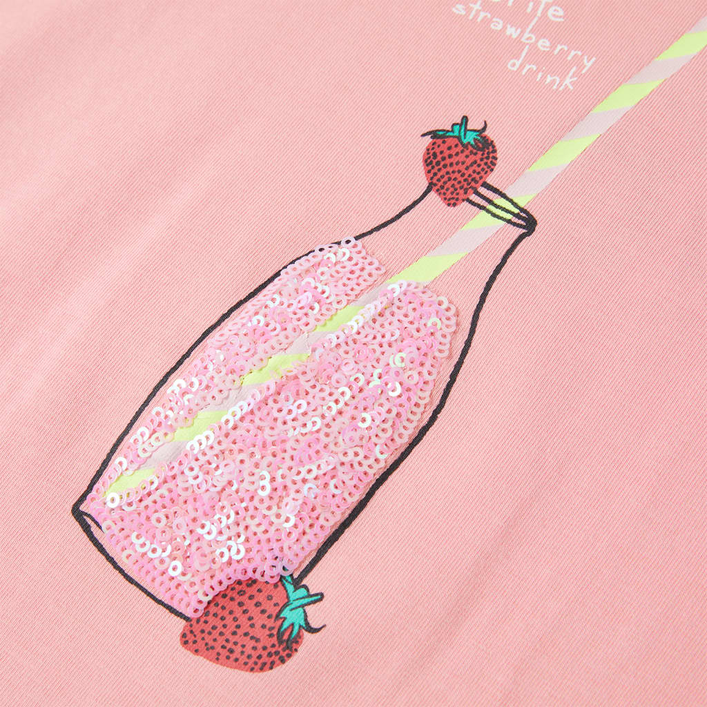 Kindershirt 140 roze - Image 4