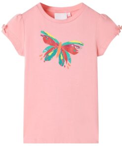 Kindershirt 140 roze