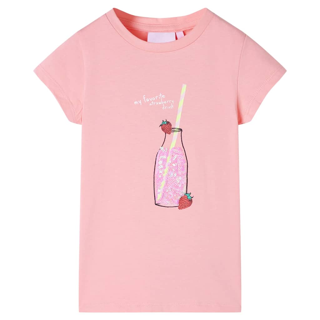 Kindershirt 140 roze
