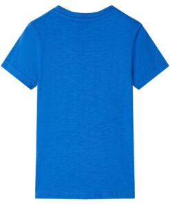 Kindershirt 92 blauw