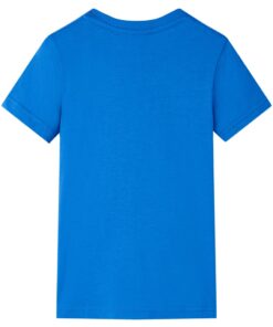 Kindershirt 92 blauw