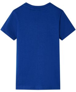 Kindershirt 92 donkerblauw