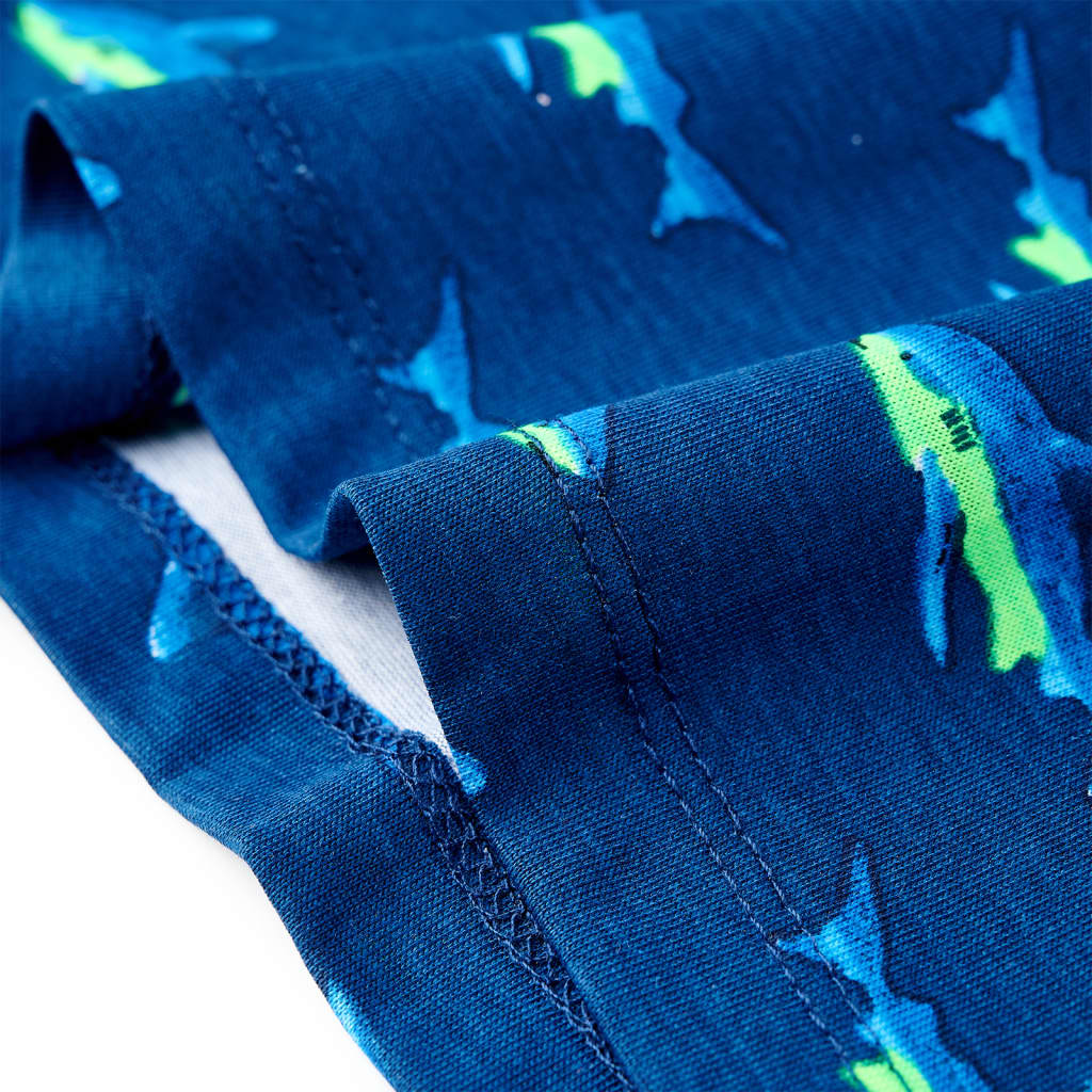 Kindershirt 92 donkerblauw - Image 6