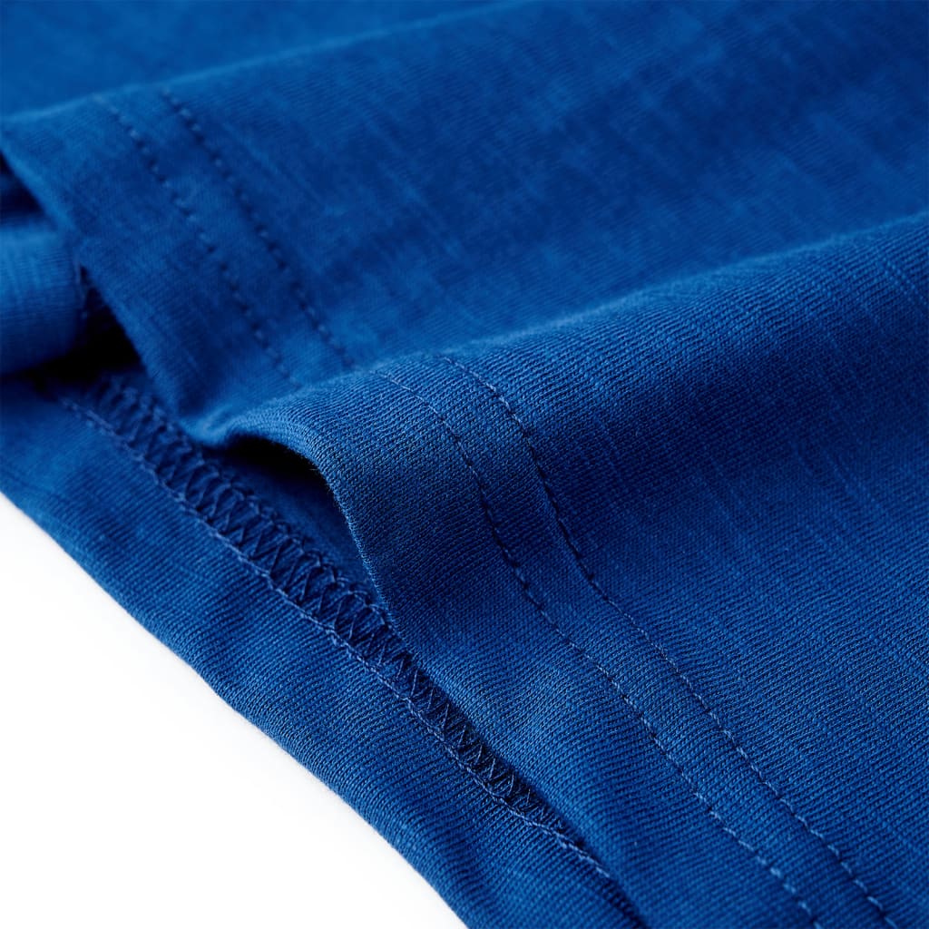 Kindershirt 92 donkerblauw - Image 6