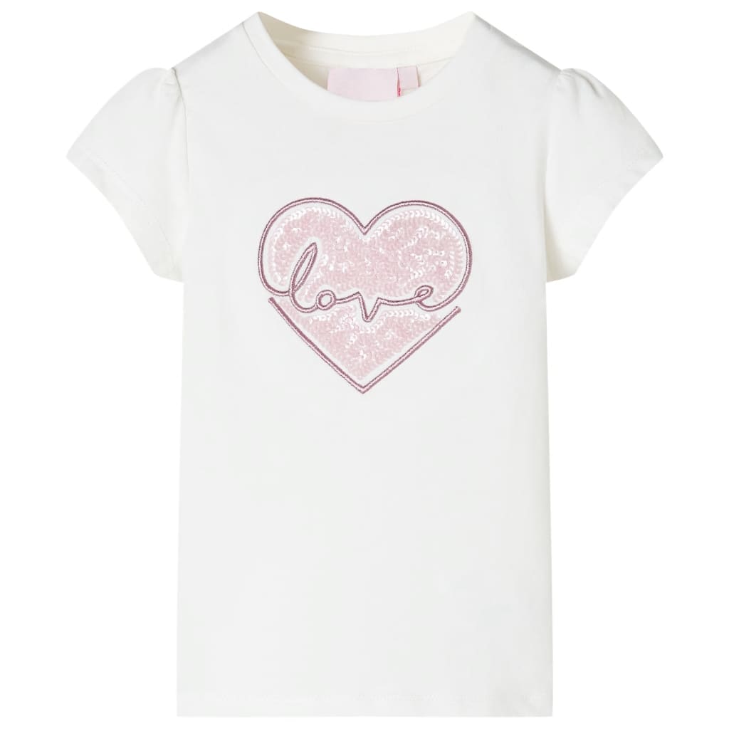 Kindershirt 92 ecru