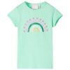 Kindershirt 92 felgroen