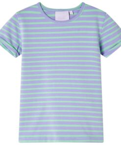 Kindershirt 92 felmintkleurig