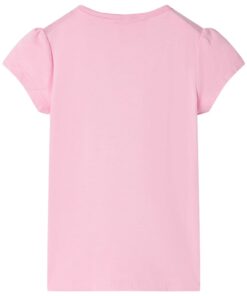 Kindershirt 92 felroze