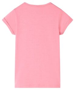 Kindershirt 92 felroze