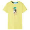 Kindershirt 92 geel