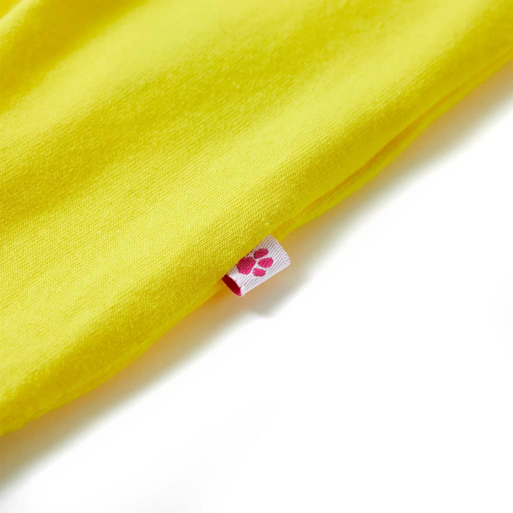 Kindershirt 92 geel - Image 5