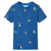 Kindershirt 92 gemêleerd donkerblauw