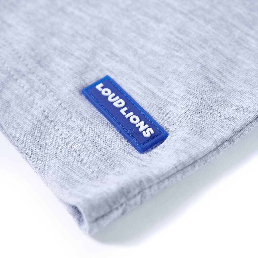 Kindershirt 92 grijs - Image 5