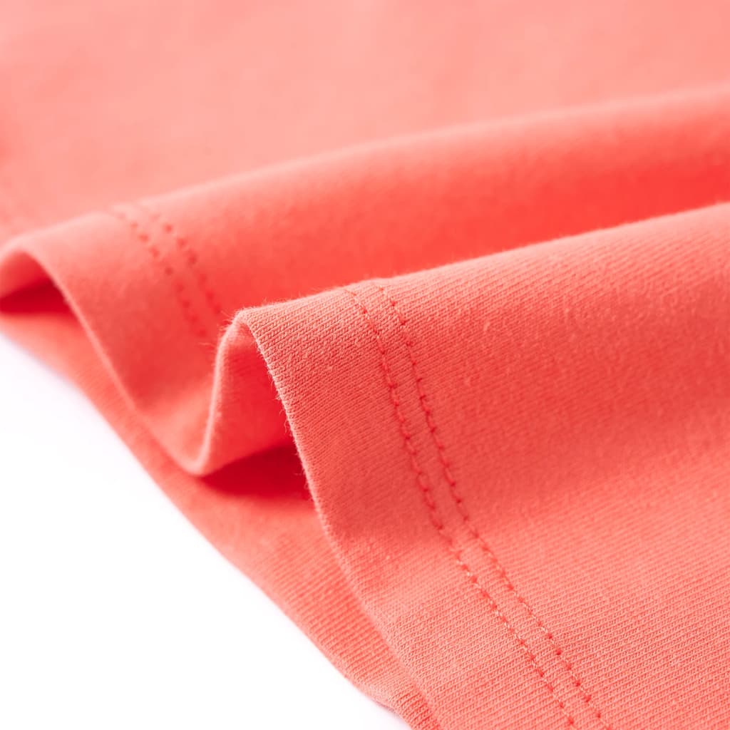 Kindershirt 92 koraalkleurig - Image 6