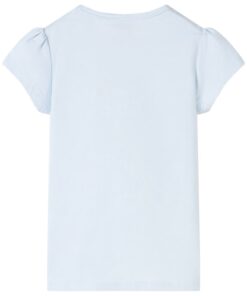 Kindershirt 92 lichtblauw