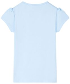 Kindershirt 92 lichtblauw