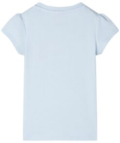 Kindershirt 92 lichtblauw