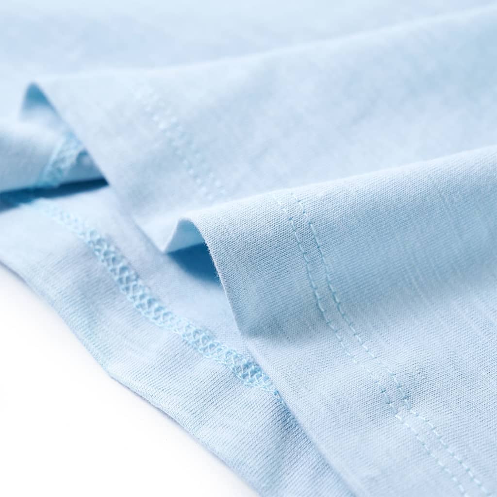 Kindershirt 92 lichtblauw - Image 6