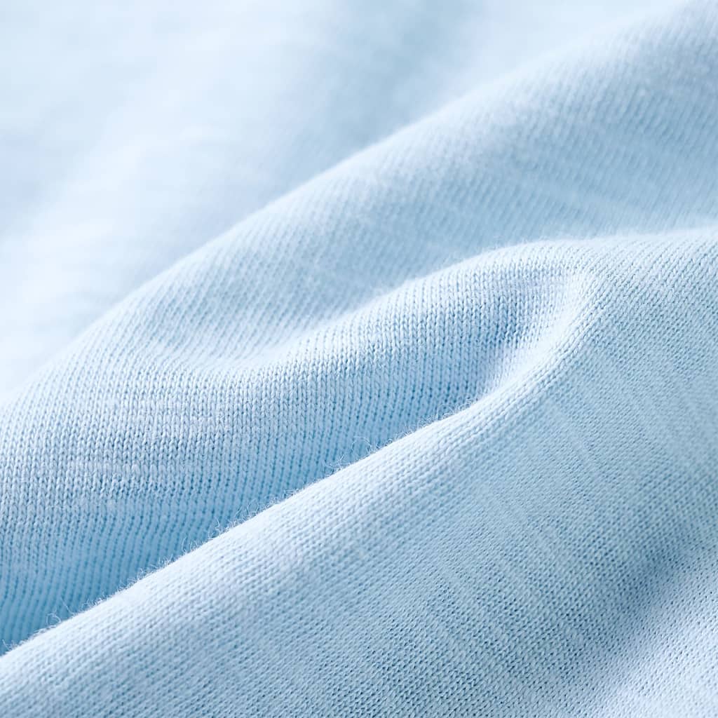 Kindershirt 92 lichtblauw - Image 7