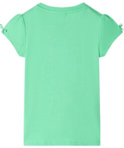 Kindershirt 92 lichtgroen