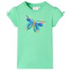 Kindershirt 92 lichtgroen
