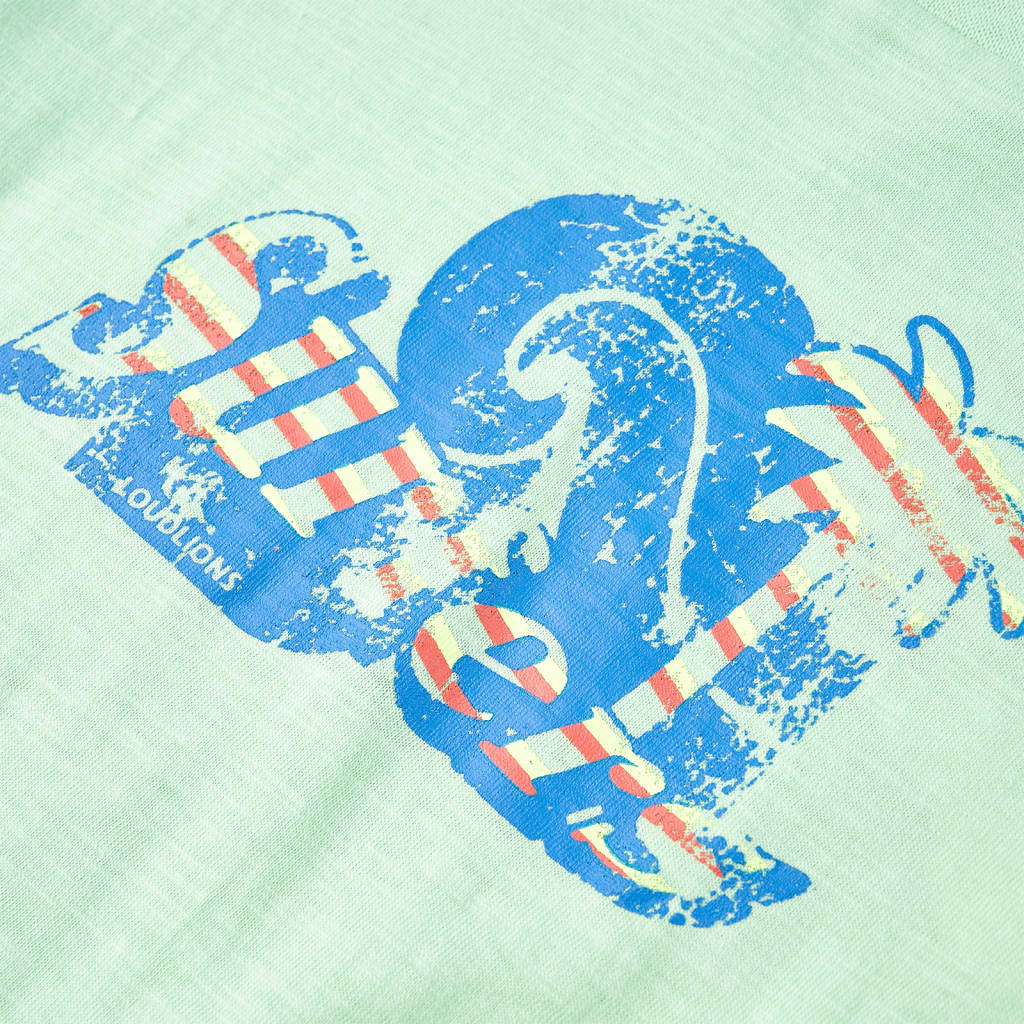 Kindershirt 92 lichtgroen - Image 4