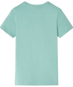 Kindershirt 92 lichtkakikleurig