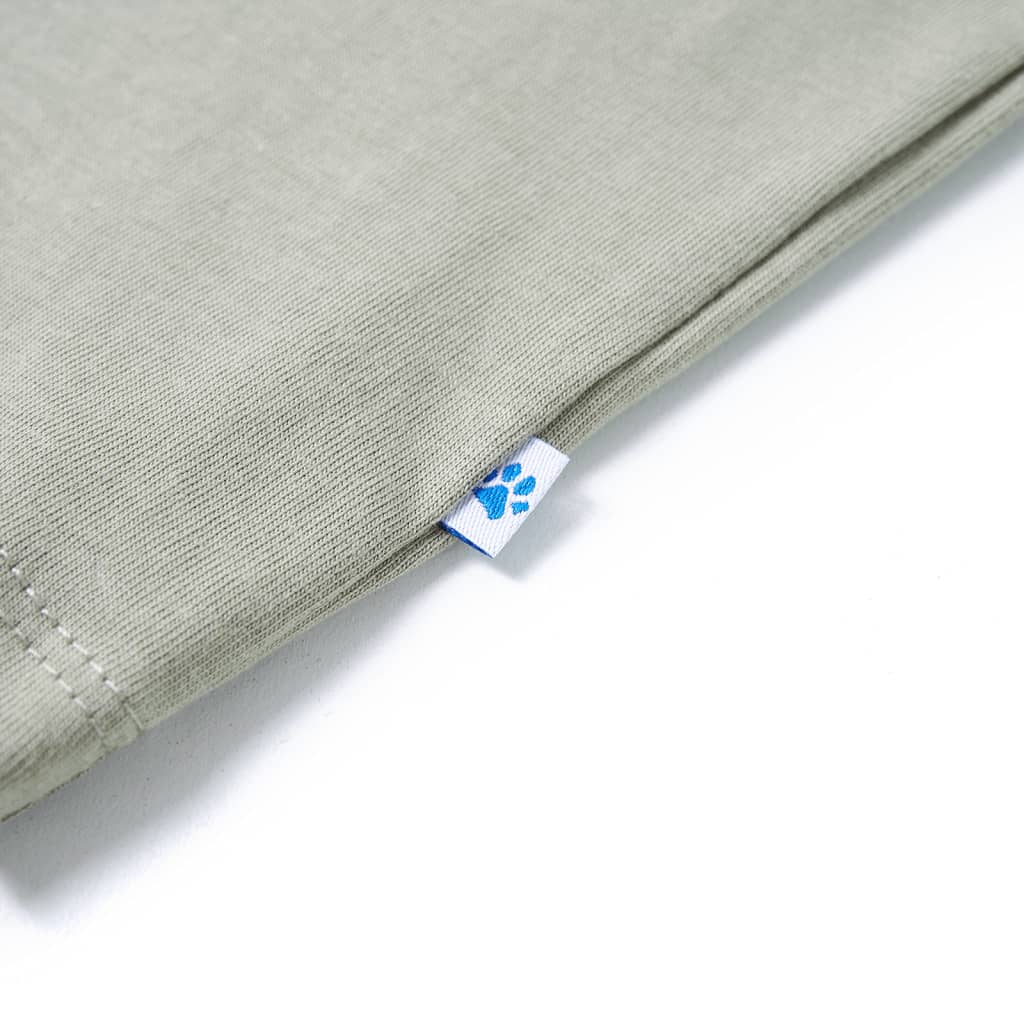 Kindershirt 92 lichtkakikleurig - Image 5